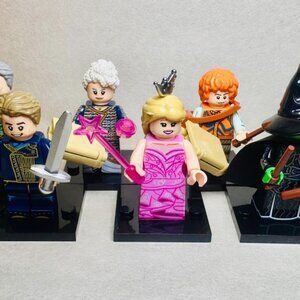 Custom Printed MOC Wicked Movie Minifigures 7 Pack